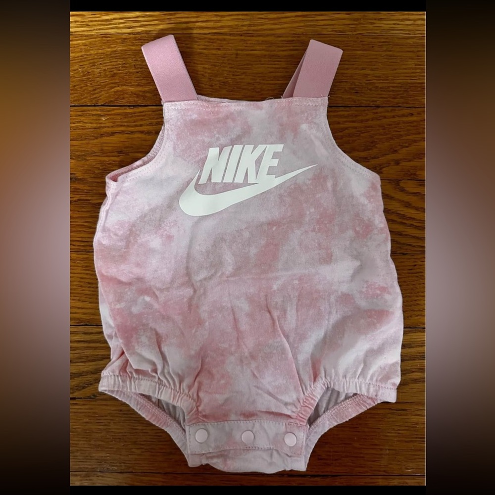 Baby Girl Nike Bubble Romper